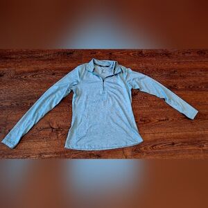 Nike Dri-FIT Sky Blue Zip Pullover Womens ☆Size SMALL☆